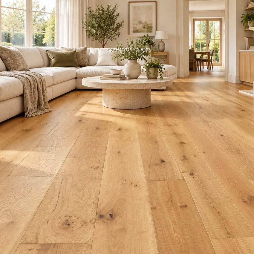 Kensington Engineered Real Wood Oak Brushed Hardwax Oiled